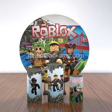 Roblox Round Backdrop Cover alles Gute zum Geburtstag